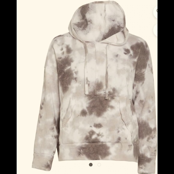 Free People Tops - Free People Work It Out Tie Dye Hoodie-Size Medium